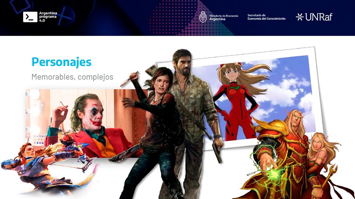 Narrativa en videojuegos - Argentina Programa 2023