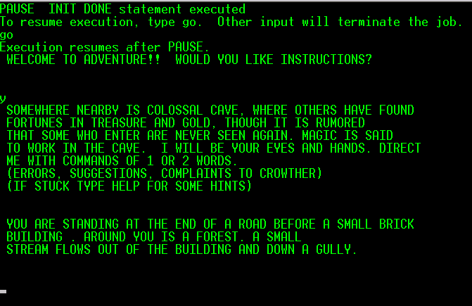 Colossal Cave Adventure - Aventuras de texto