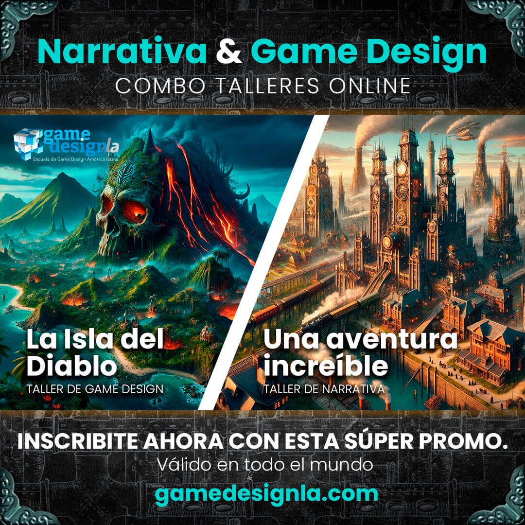 Game Design LA transmedia curso taller storytelling narrativa