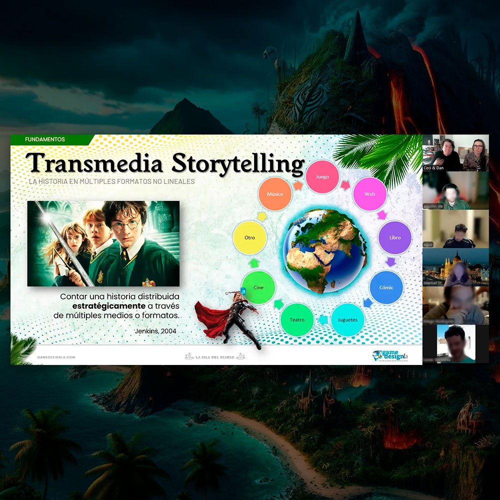 taller curso transmedia storytelling game design
